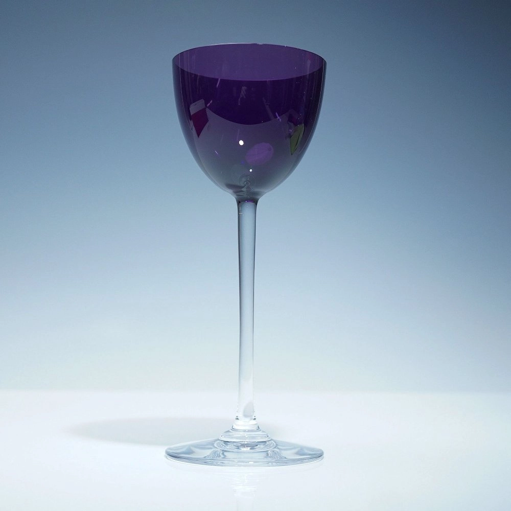 Taca Para Vinho Em Cristal Baccarat Perfection Ametista