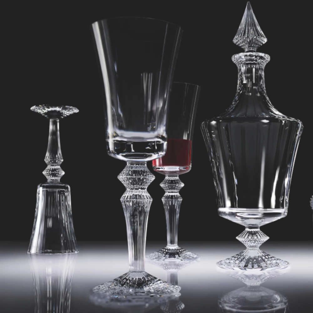 Taca Para Vinho Tinto Em Cristal Baccarat Mille Nuits