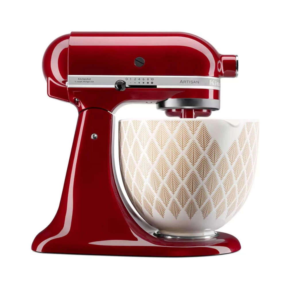 Tigela de Cerâmica Para Stand Mixer Kitchenaid Gold Conifer 4,8 Litros