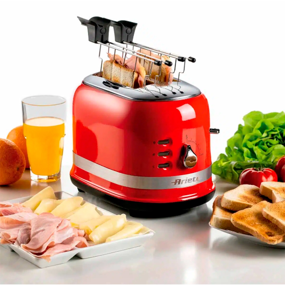 Torradeira Eletrica Ariete Moderna Vermelha Torradeira Eletrica Ariete Moderna Vermelha