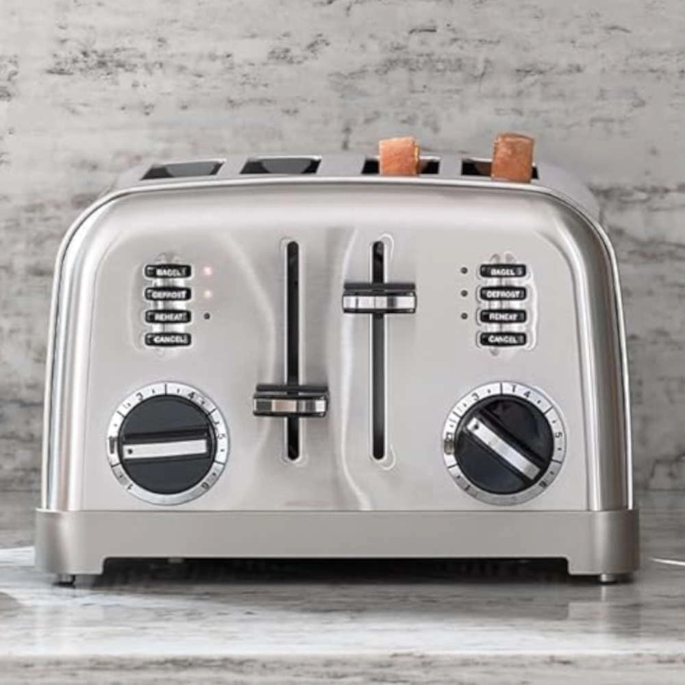 Torradeira Eletrica Cuisinart 4 Fatias Cpt-180br Torradeira Eletrica Cuisinart 4 Fatias Cpt-180br