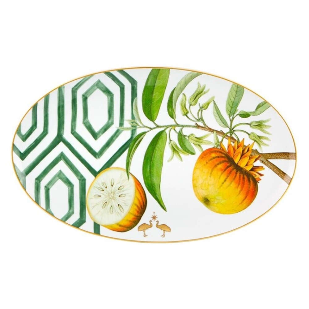 Travessa Oval Grande Amazonia Travessa Oval Grande Amazonia