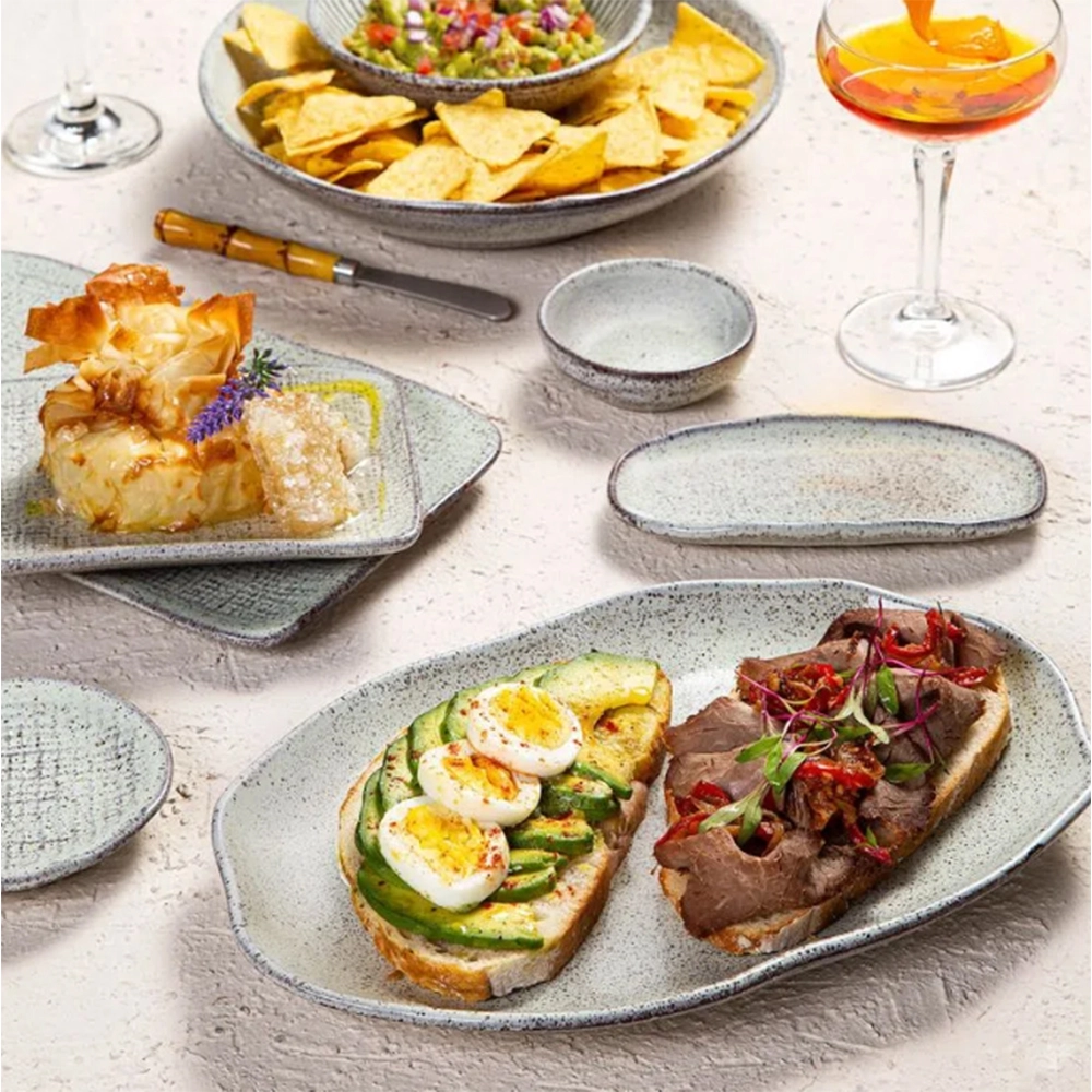 Travessa Oval Rasa Porto Brasil Bio Pistache