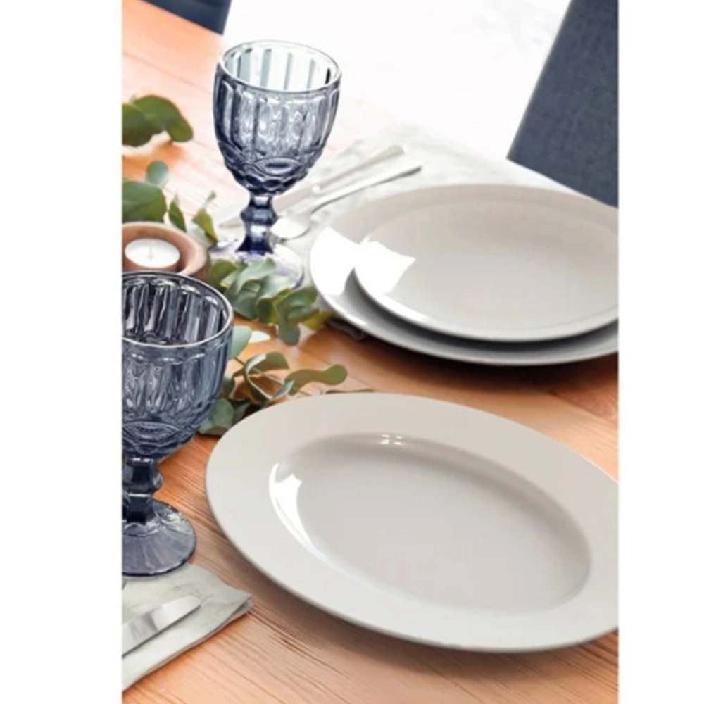 Travessa Oval Maria Augusta 32 X 25 Cm