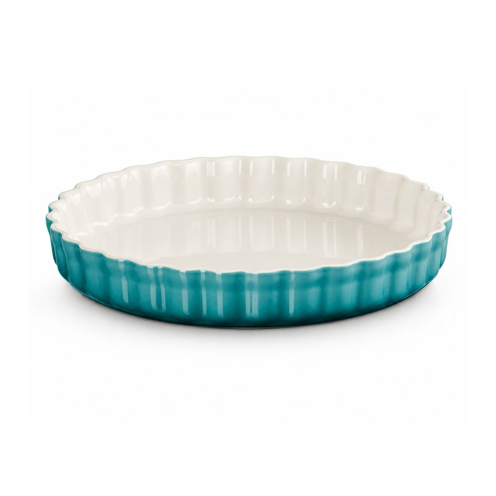 Travessa Redonda Canelada Heritage Le Creuset 28 Cm