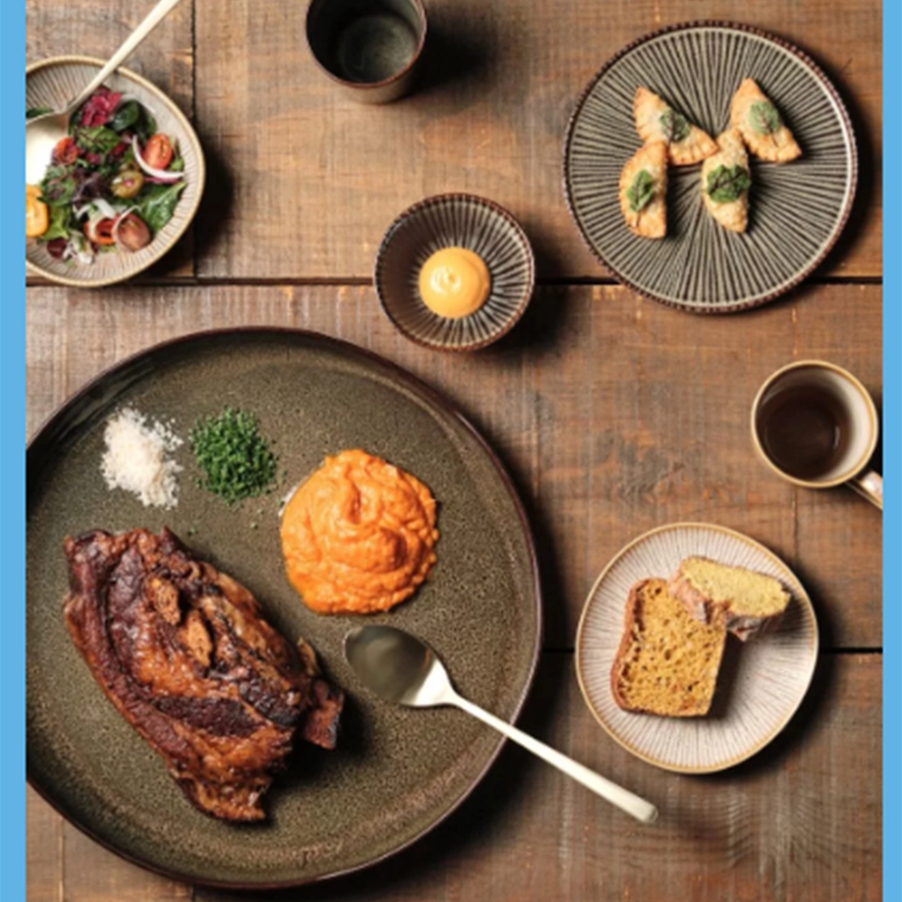 Travessa Redonda Casa Alegre Shangri-lá 41 Cm