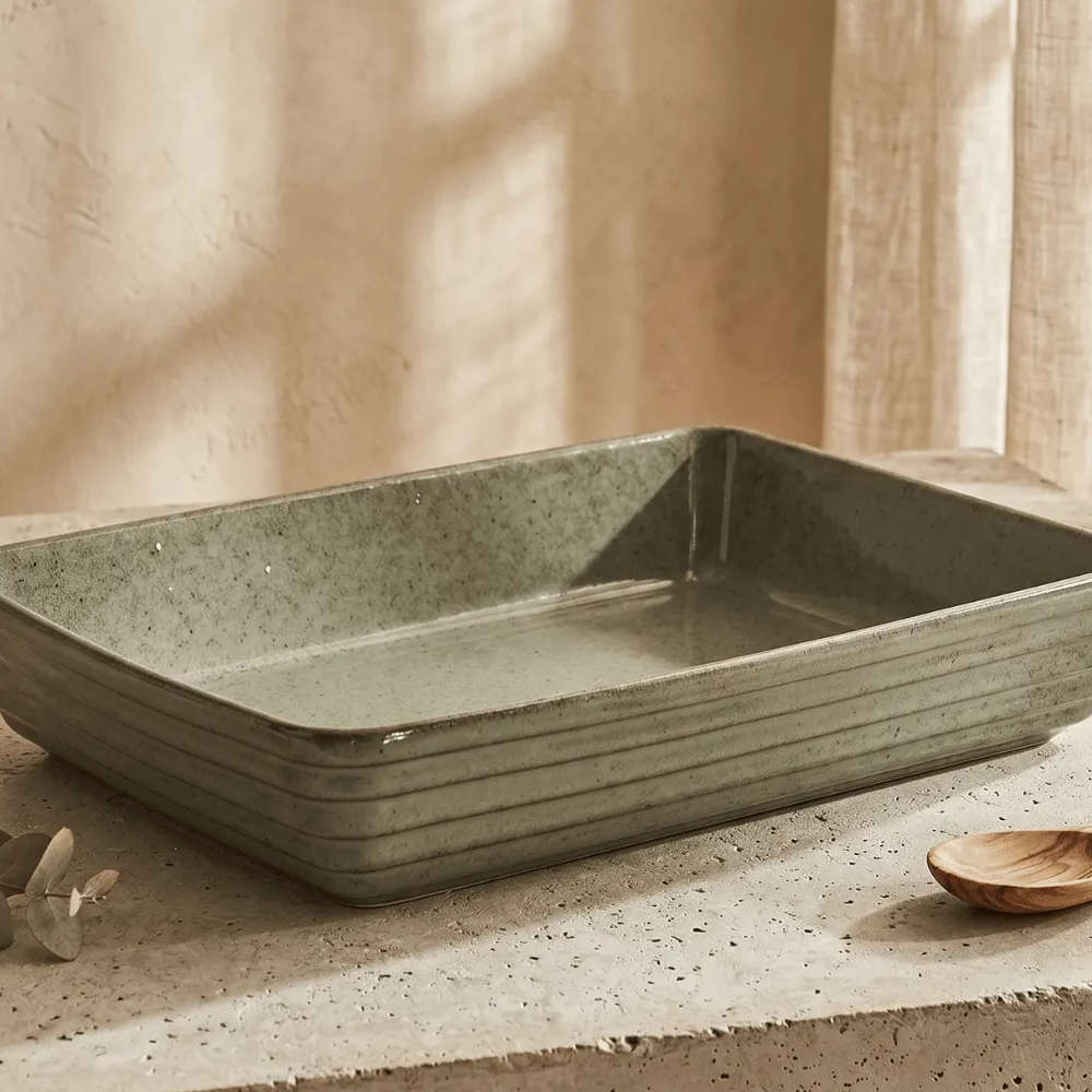 Travessa Retangular 2 L Jade Verde Escuro L' Hermitage