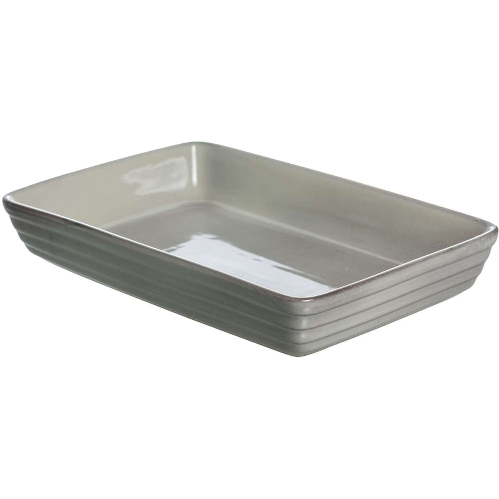 Travessa Retangular 4,2 L Jade Cinza L' Hermitage