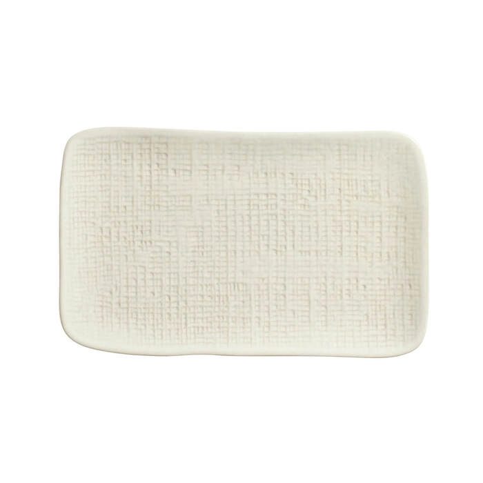 Travessa Retangular Media Porto Brasil Juta Clay