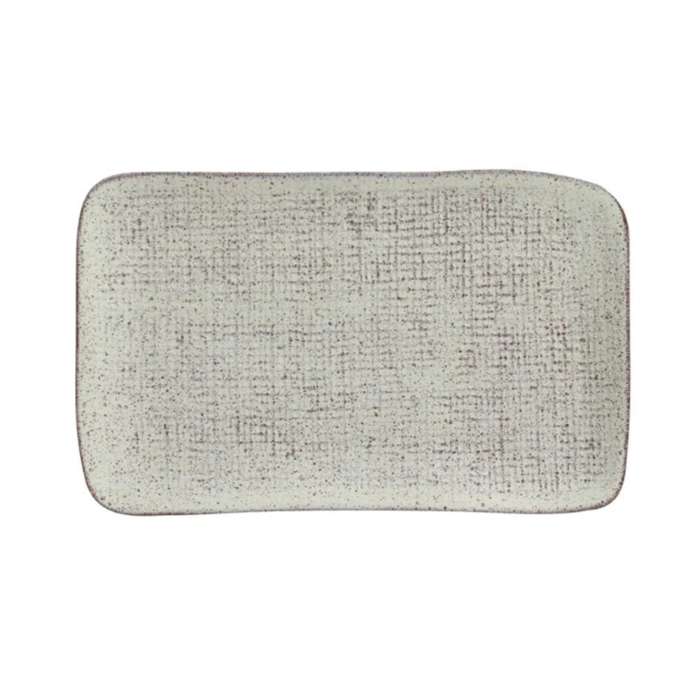 Travessa Retangular Porto Brasil Juta Pistache Travessa Retangular Porto Brasil Juta Pistache