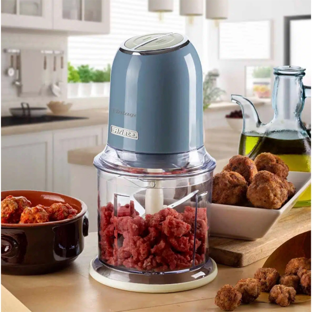 Triturador de Alimentos Ariete Vintage Azul Triturador de Alimentos Ariete Vintage Azul