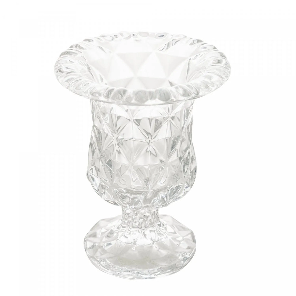 Vaso Com Pe Lyor Diamond 14,5 X 11,5 Cm Vaso Com Pe Lyor Diamond 14,5 X 11,5 Cm