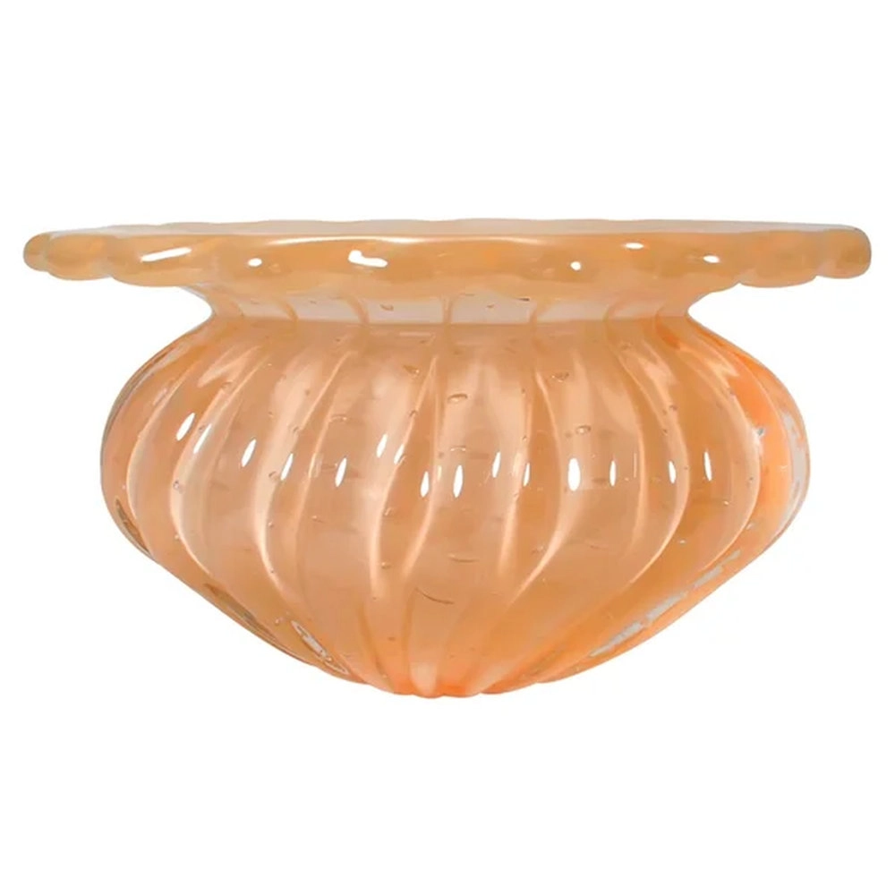 Vaso Cristais D´labone Ostrava Laranja Vaso Cristais D´labone Ostrava Laranja