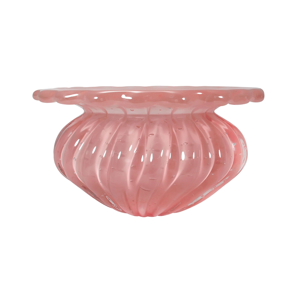 Vaso Cristais D´labone Ostrava Quartzo Rose Vaso Cristais D´labone Ostrava Quartzo Rose