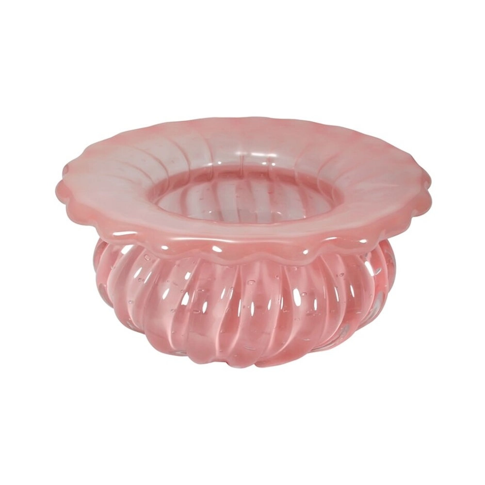 Vaso Cristais D´labone Ostrava Quartzo Rose Vaso Cristais D´labone Ostrava Quartzo Rose