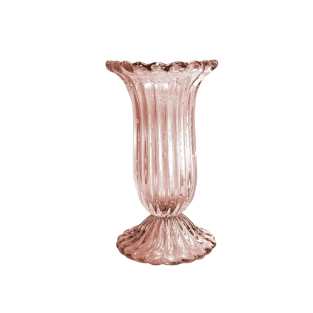 Vaso Franca Cristais D´labone Rubi 42 X 25 Cm Vaso Franca Cristais D´labone Rubi 42 X 25 Cm