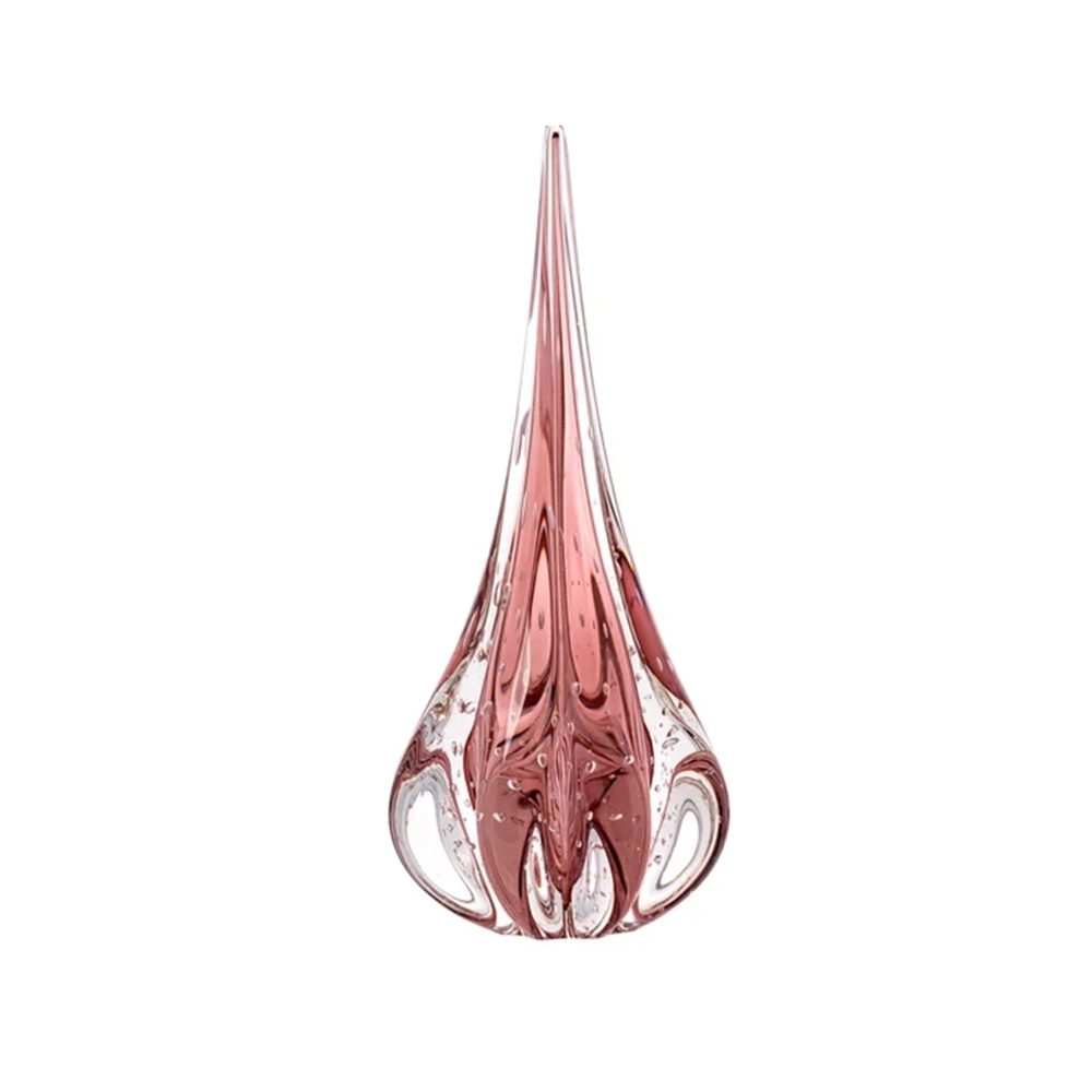 Vaso Gota Fênix Cristais D´labone 25 X 13 Cm Vaso Gota Fênix Cristais D´labone 25 X 13 Cm