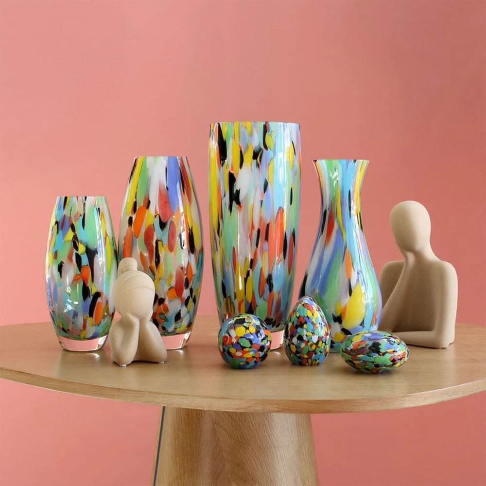 Vaso Oliva Multicor Ca D'oro Vaso Oliva Multicor Ca D'oro