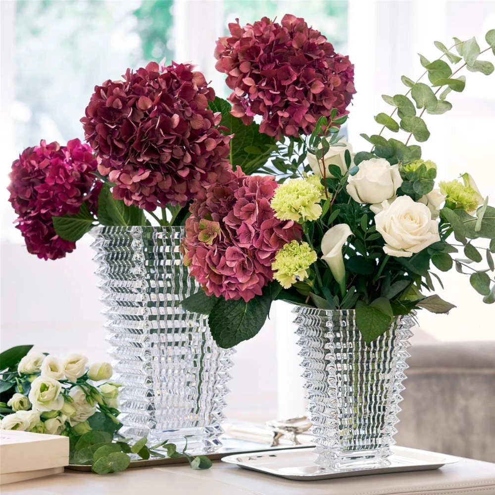 Vaso Retangular Eye Baccarat 30 Cm