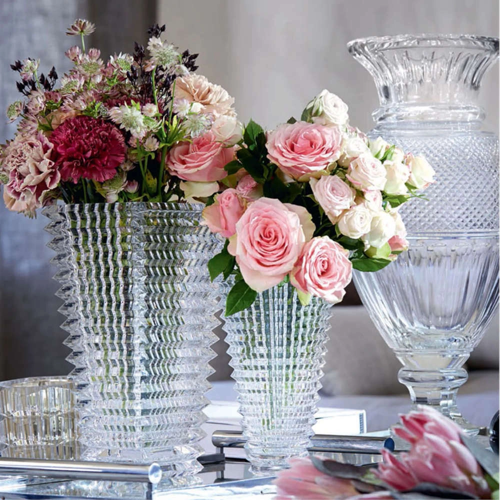 Vaso Retangular Eye Baccarat 30 Cm