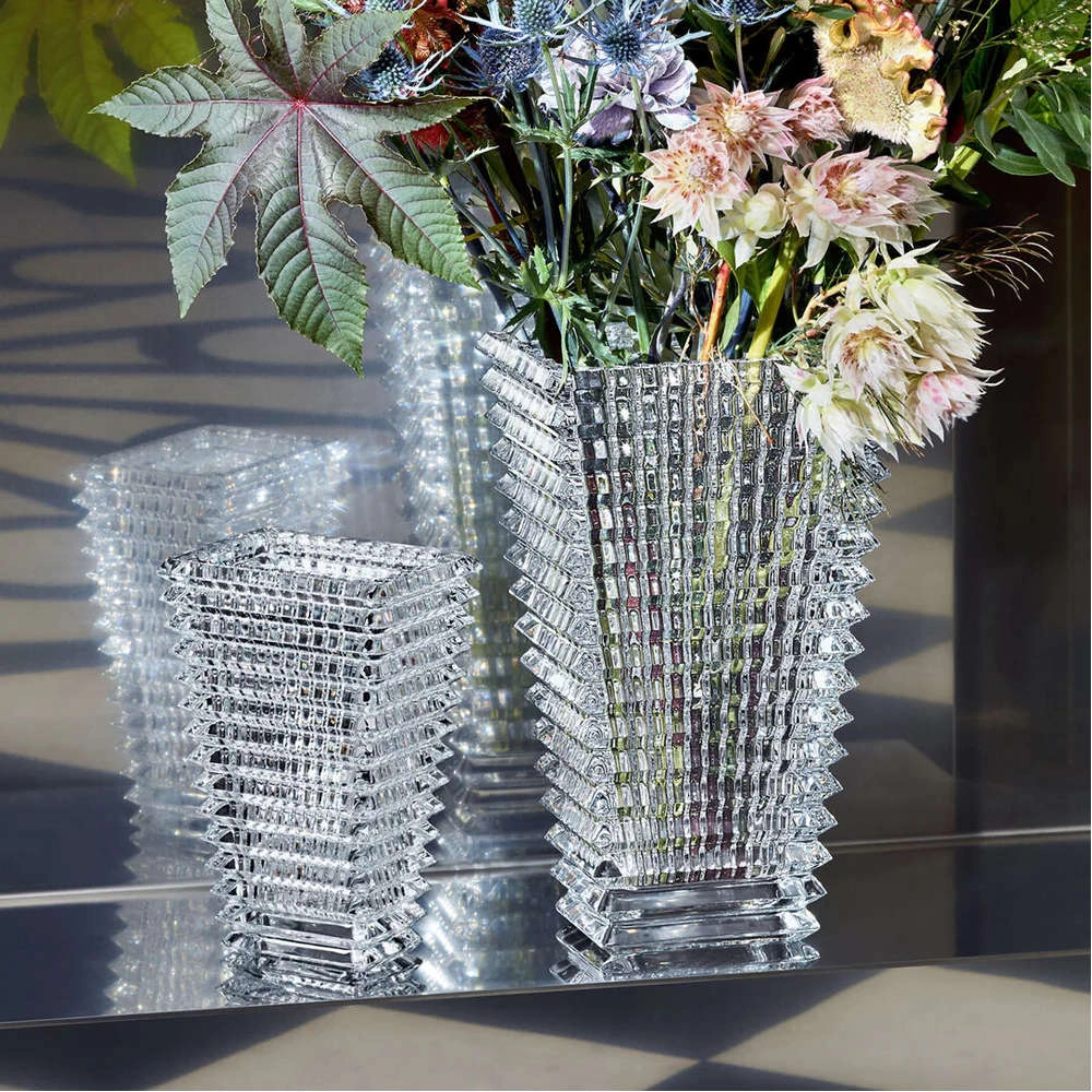 Vaso Retangular Em Cristal Baccarat Eye Vaso Retangular Em Cristal Baccarat Eye