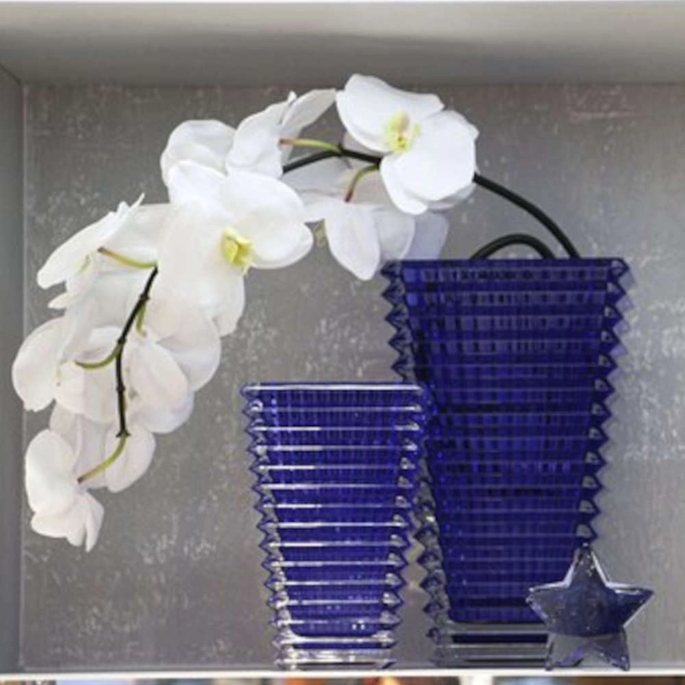 Vaso Retangular Eye Baccarat 20 Cm Vaso Retangular Eye Baccarat 20 Cm