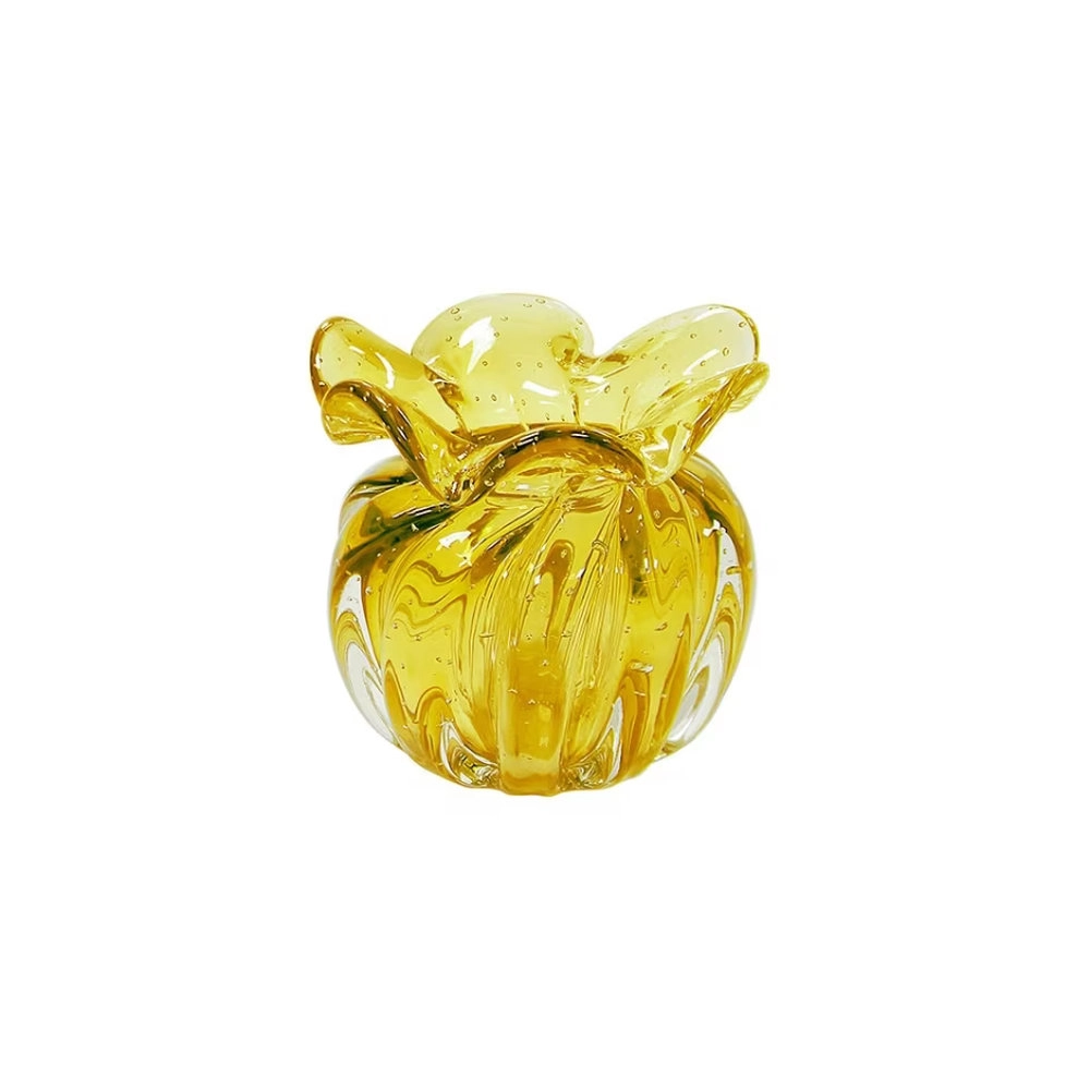 Vaso Torcello Cristais D´labone Ambar 17 X 17 Cm