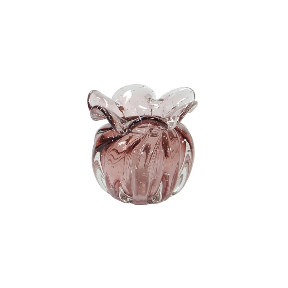 Vaso Torcello Cristais D´labone Rubi 17 X 17 Cm