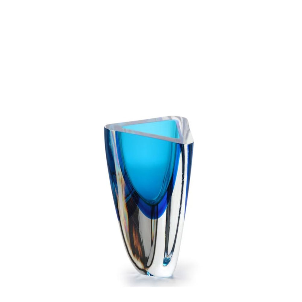 Vaso Triangular N3 Cristais Ca D'oro Bicolor 26 Cm Vaso Triangular N3 Cristais Ca D'oro Bicolor 26 Cm