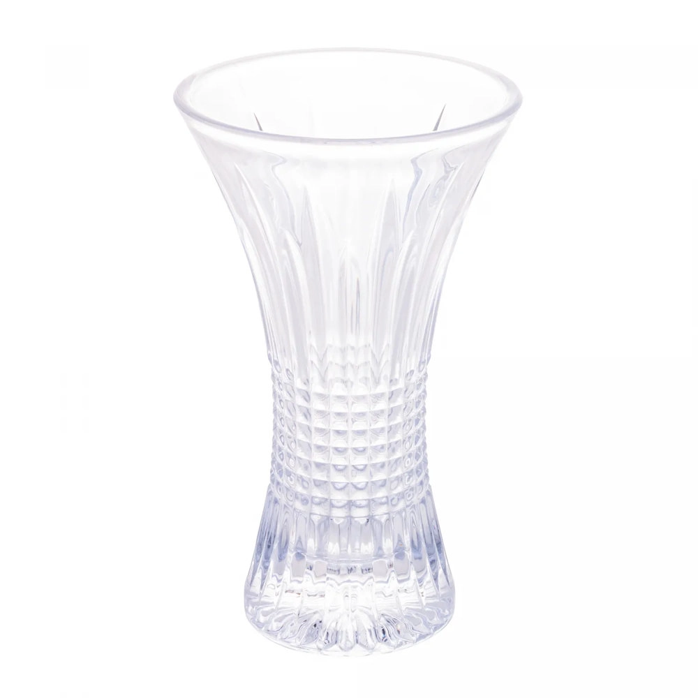 Vaso Wolff Queen Transparente 15 X 10 X 24 Cm Vaso Wolff Queen Transparente 15 X 10 X 24 Cm