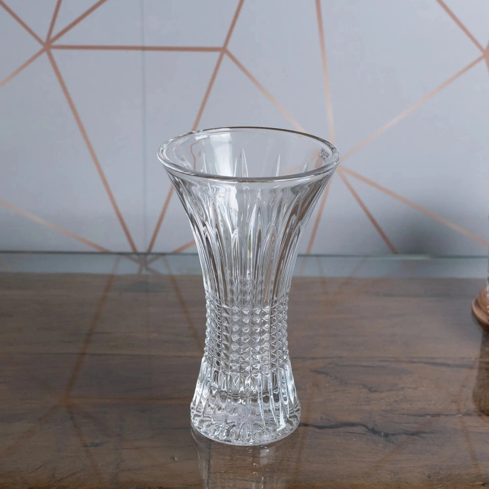 Vaso Wolff Queen Transparente 16 X 10 X 30 Cm