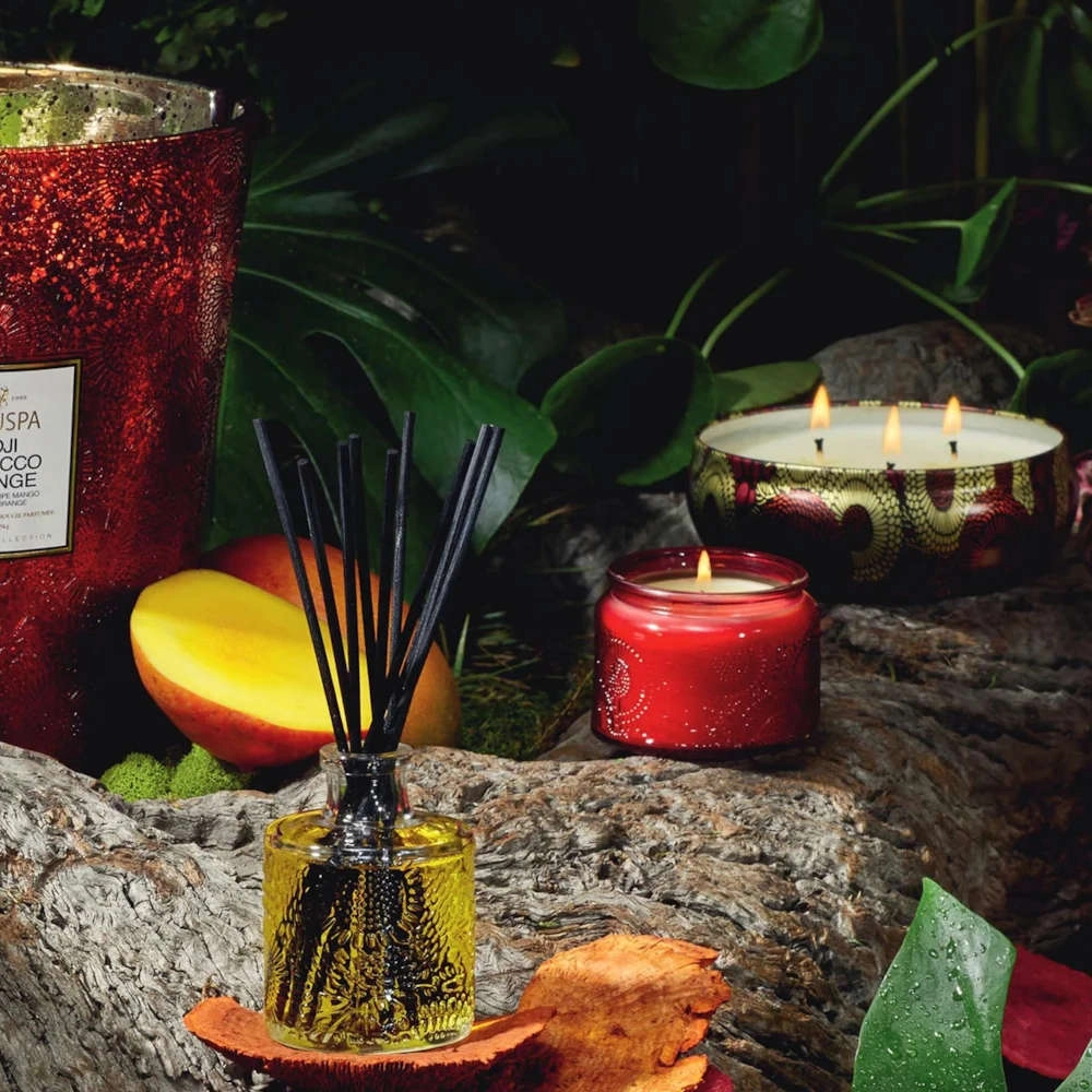 Vela Goji e Tarocco Orange Voluspa