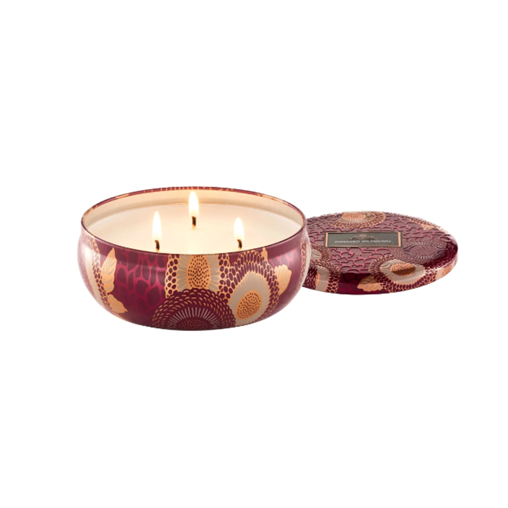 Vela Lata 3 Pavios 60h Voluspa Coleção Japonica