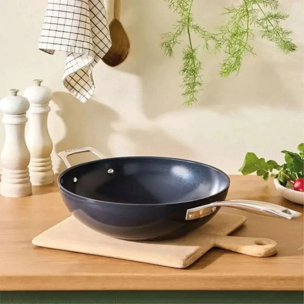 Wok Com Alça Le Creuset Tns Pro New Gen 30 Cm