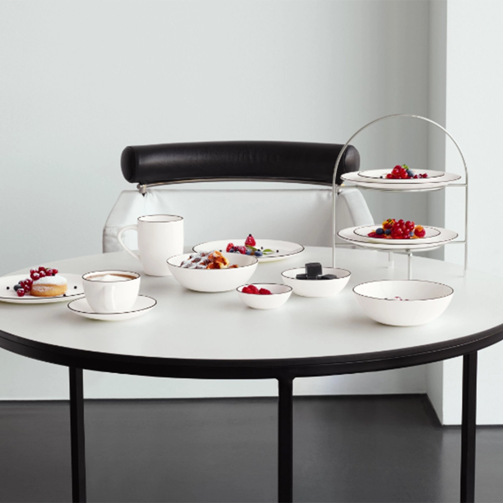 Xícara Para Café Com Pires Asa Selection Ligne Noire 210 Ml - Cada Xícara Para Café Com Pires Asa Selection Ligne Noire 210 Ml - Cada