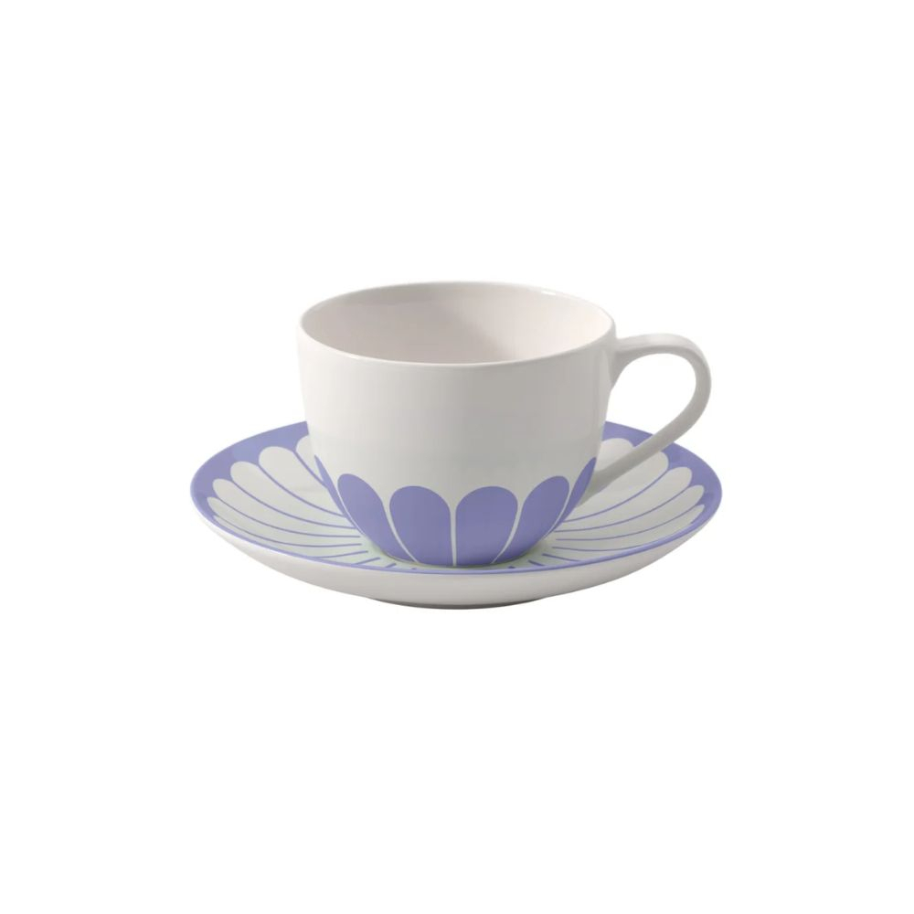 Xicara P/ Cafe Villeroy e Boch Fleur Azul 148 Ml Xicara P/ Cafe Villeroy e Boch Fleur Azul 148 Ml