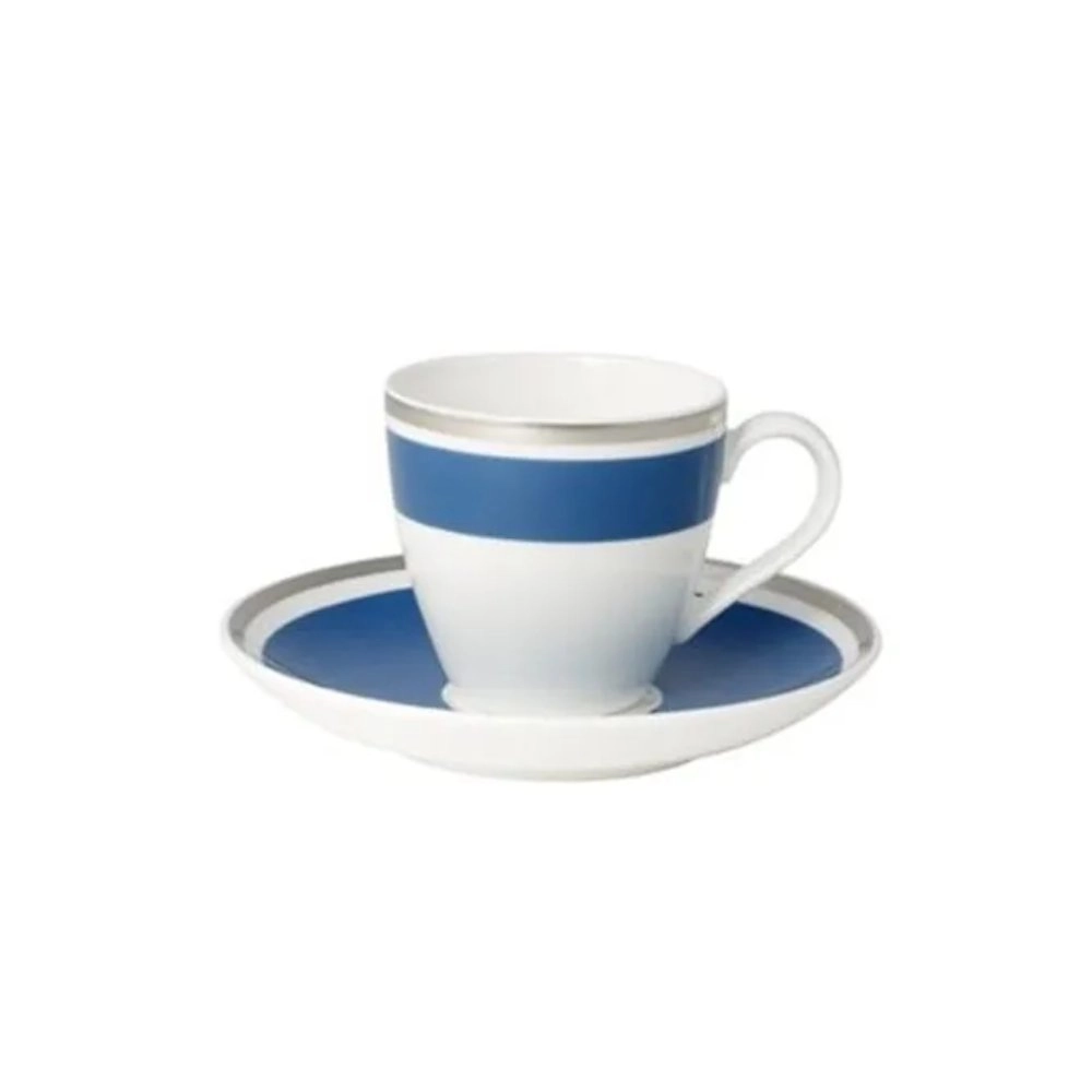 Xicara Para Cafe Anmut Petrol Blue Villeroy e Boch Xicara Para Cafe Anmut Petrol Blue Villeroy e Boch