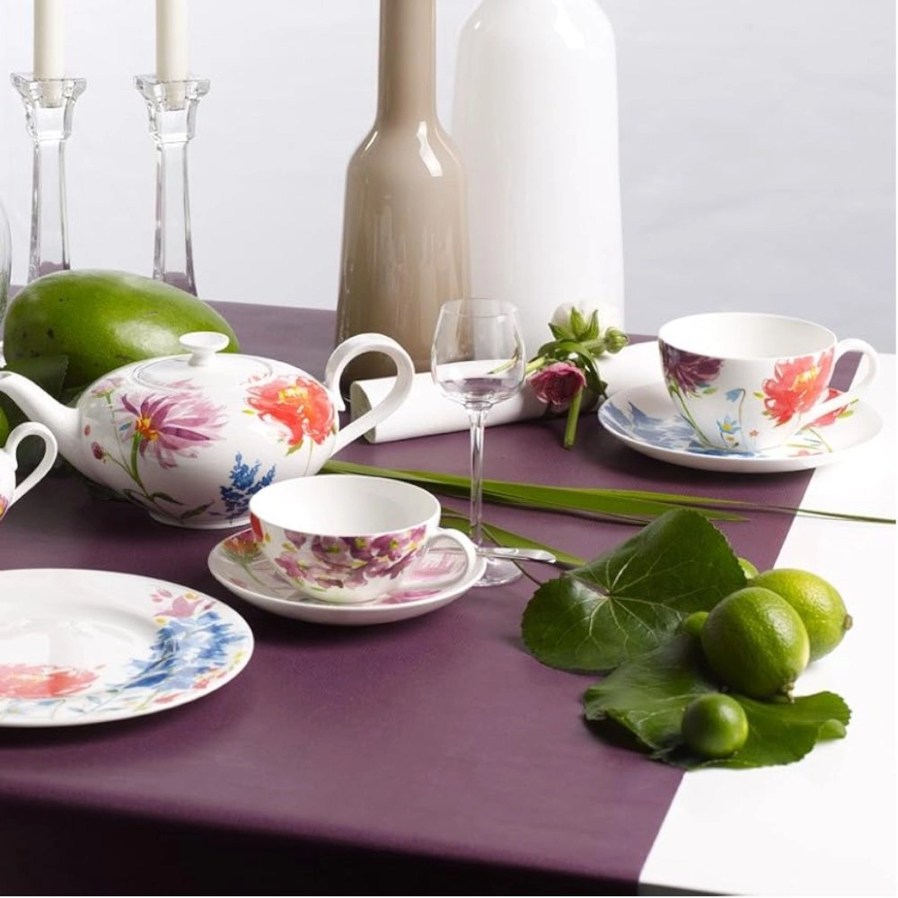 Xicara Para Cha  Anmut Flowers Villeroy e Boch