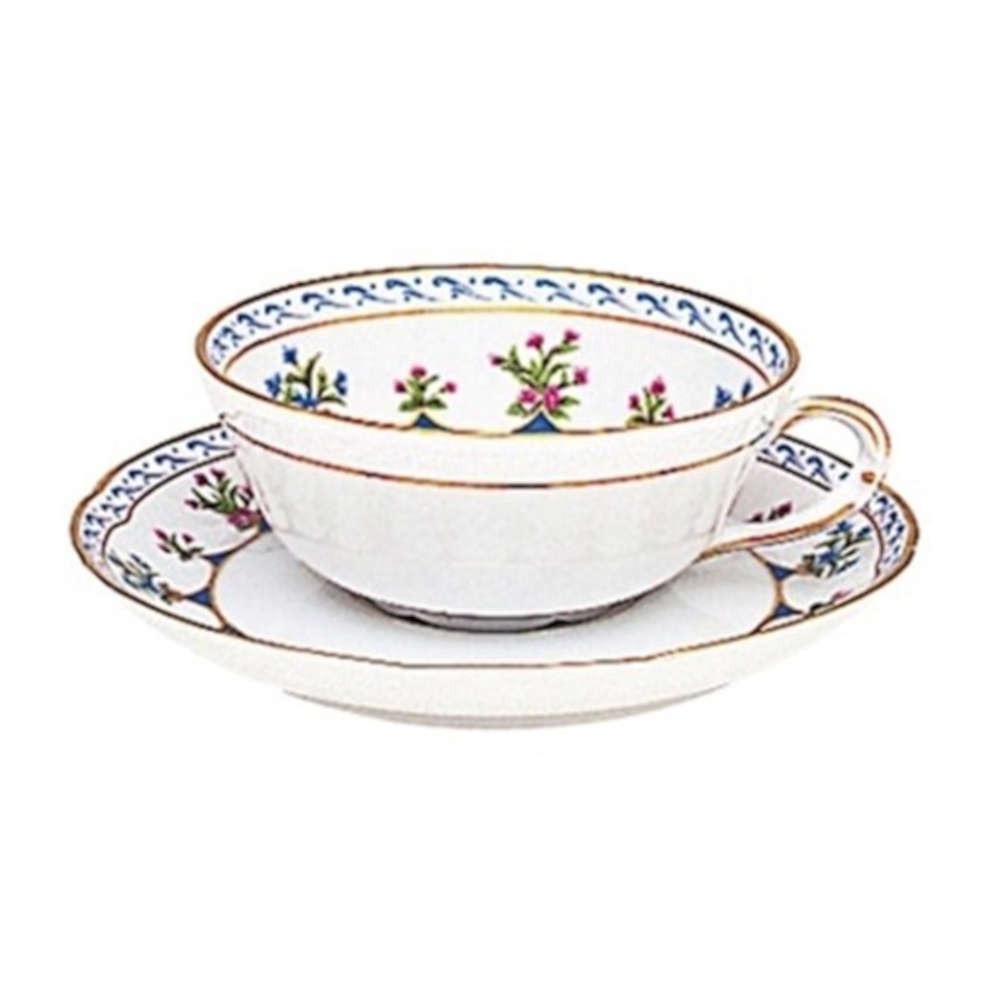 Xicara Para Cha Com Pires Bernardaud Chateaubriand Bleu 150 Ml Xicara Para Cha Com Pires Bernardaud Chateaubriand Bleu 150 Ml