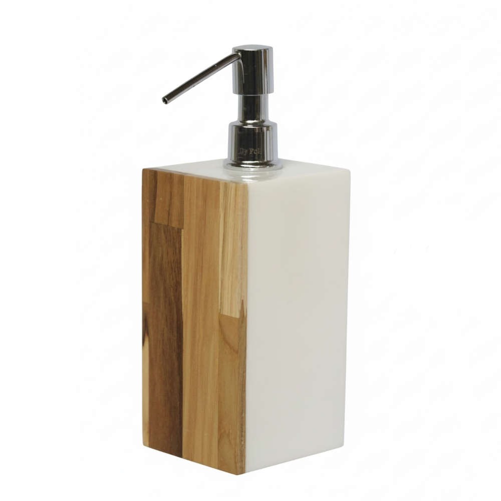 Saboneteira Liquida Basica Quadrada By Poli