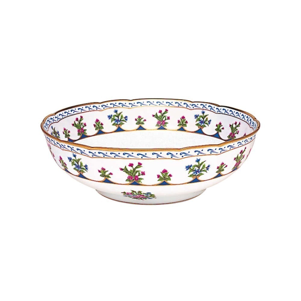 Saladeira Bernardaud Chateaubriand Blue 25 Cm Saladeira Bernardaud Chateaubriand Blue 25 Cm
