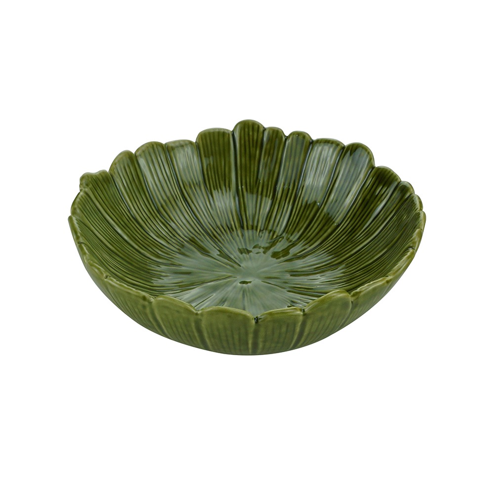 Saladeira Lyor Banana Leaf 20 X 20 X 7 Cm