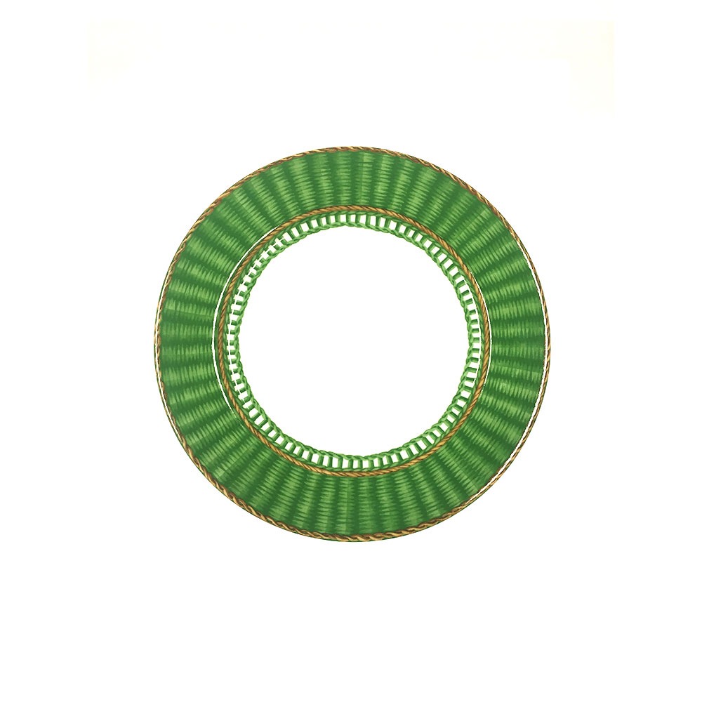 Sousplat 30 Cm Marche Aux Herbes By Laure Japy Verde