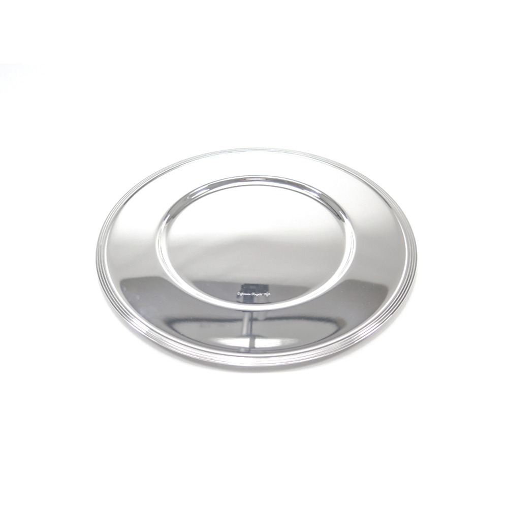 Sousplat Em Prata Contorno Orfevrerie Royale