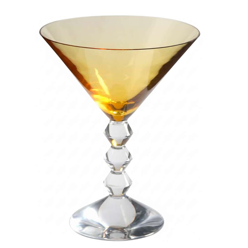 Taca Para Martini Em Cristal Baccarat Vega Topazio