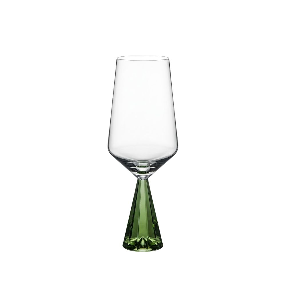 Taca Para Vinho Branco Prisma Verde 500 Ml