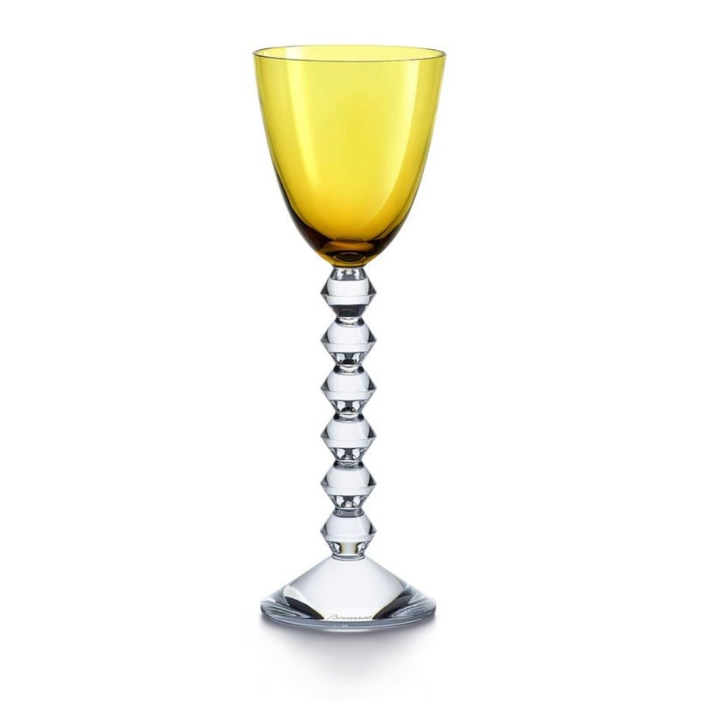 Taca Para Vinho Em Cristal Baccarat Vega Topazio