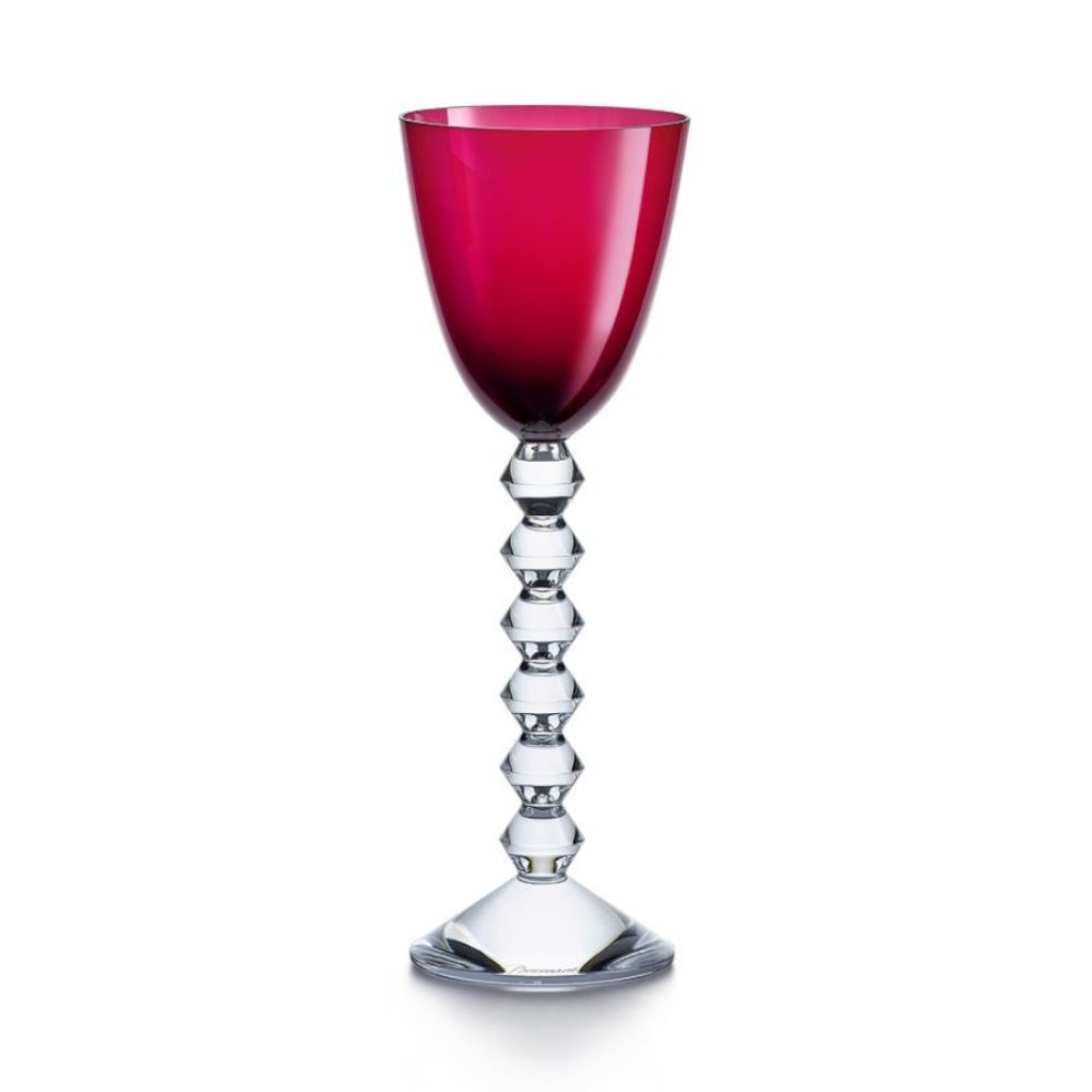Taca Para Vinho Em Cristal Baccarat Vega Vermelho