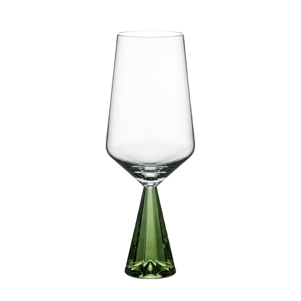 Taca Para Vinho Tinto Prisma Verde 600 Ml