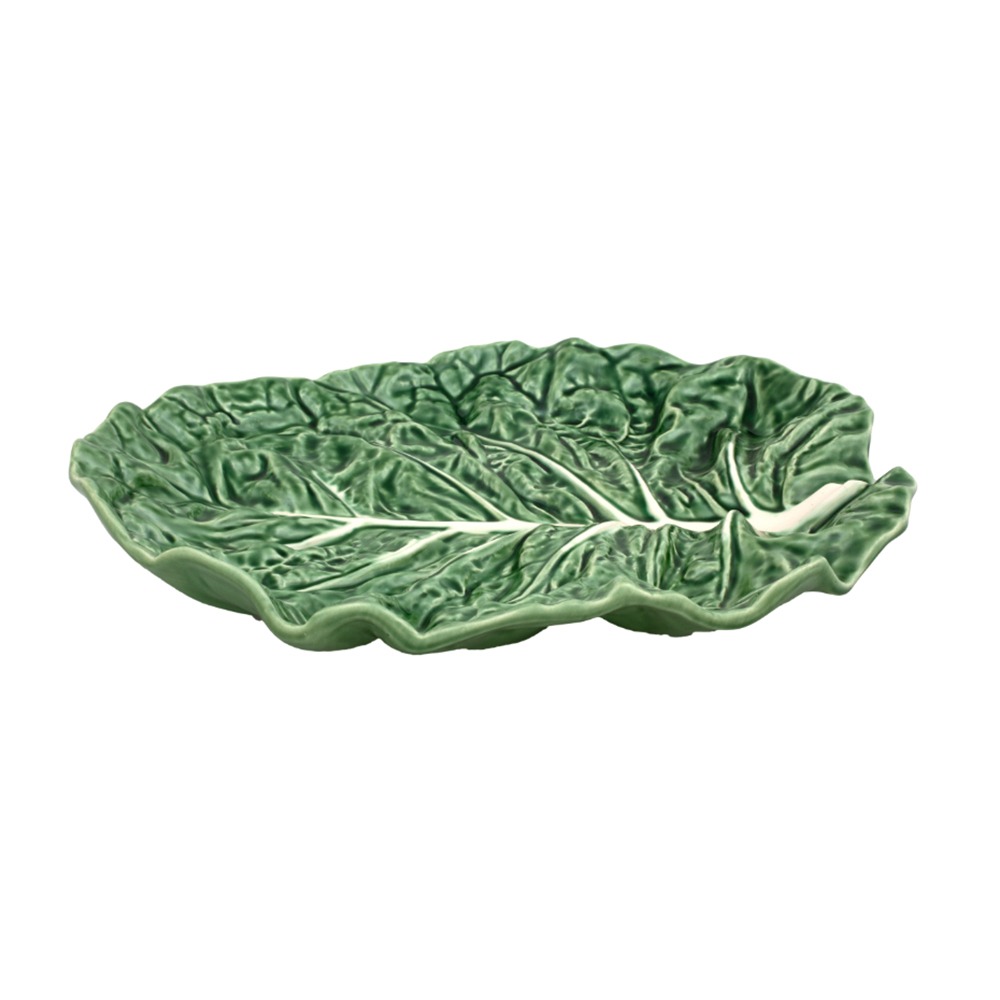 Travessa Bordallo Pinheiro Couve 37 Cm